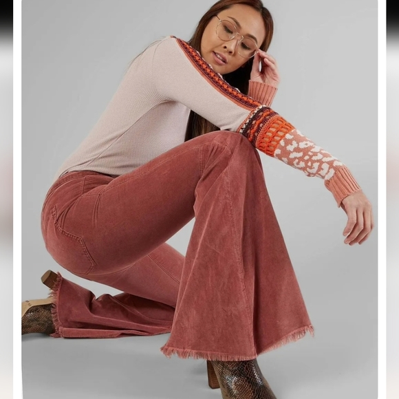 We The Free Denim - JUST Float On Velvet Flare Jeans
